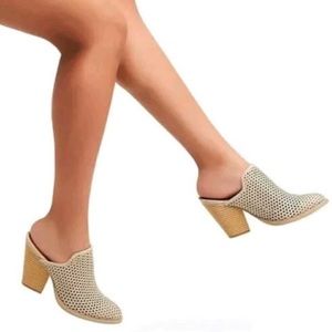 DV Dolce Vita SlipOn Kenli Perforated Mule Booties